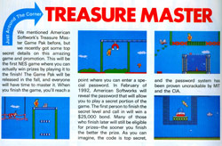 Treasure Master (NES) -- Nintendo Power 