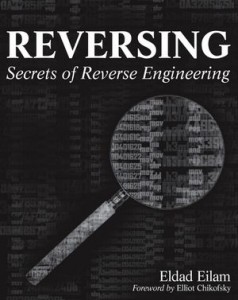 Book cover: Reversing: Secrets of Reverse Engineering