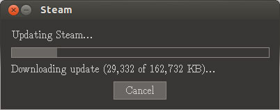 Steam Linux Client -- initial update
