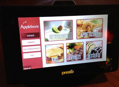 ELaCarte's Presto Tablet