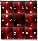 DreamShell onscreen keyboard
