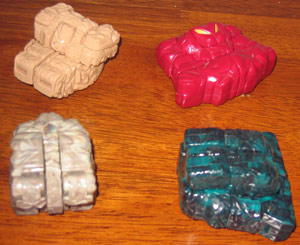 Rockbots -- transformed into rocks