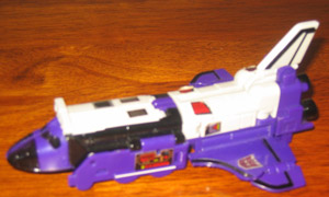 Astrotrain -- shuttle form