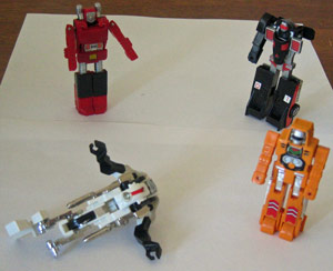 Gobots batch #3, robot form