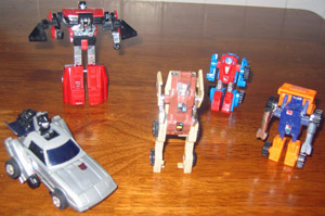 Miscellaneous Transformers batch #1, robot form