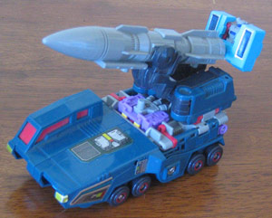 Powermaster Triple Changer, missile launcher form