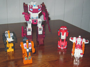 Technobots, robot forms