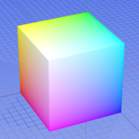 RGB color cube