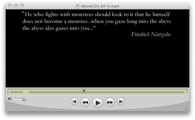 Baldur's Gate Nietzsche quote