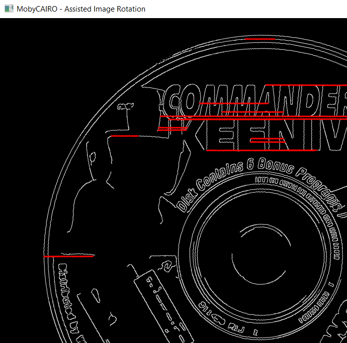 MobyCAIRO - show detected lines